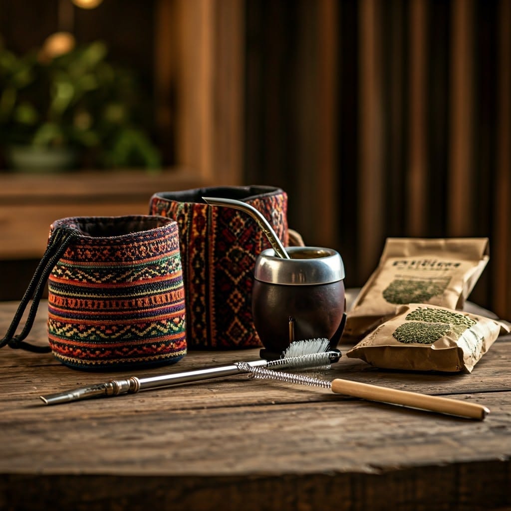 Accesorios para preparar un mate perfecto