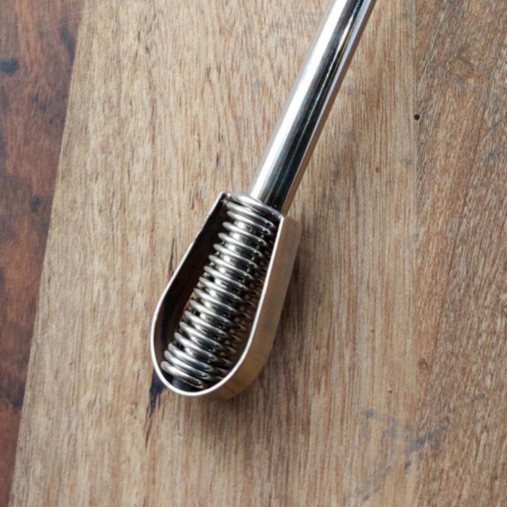 Bombilla para mate con filtro tipo resorte