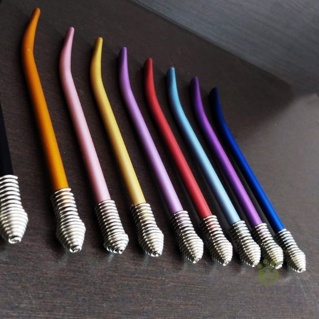 Bombillas de aluminio para mate