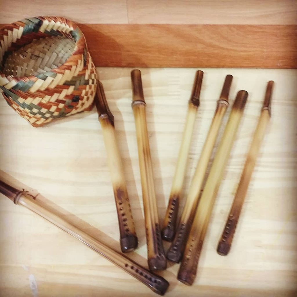 Bombillas de bambú para mate