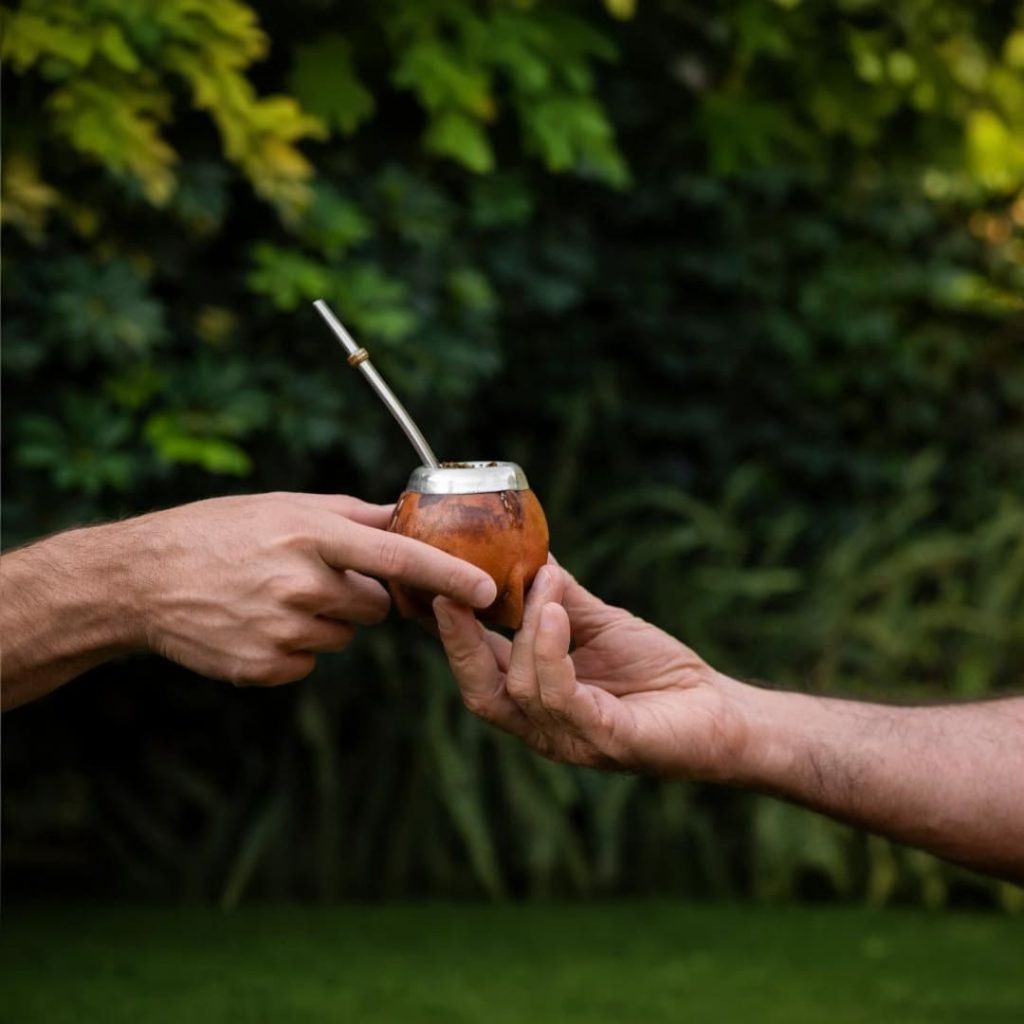 ¿Qué es el mate? El mate es compartir.