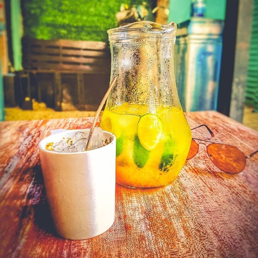 Tereré, mate frío.